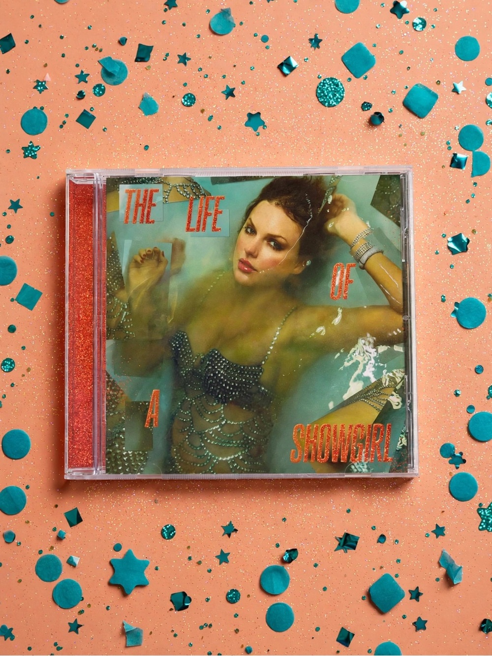 🆕 Taylor Swift The Life of a Showgirl CD - Vanilla Sweat